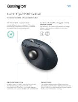 Pro Fit™ Ergo TB550 Trackball-2