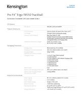 Pro Fit™ Ergo TB550 Trackball-6