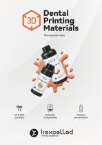 Dental resin product catalog-1