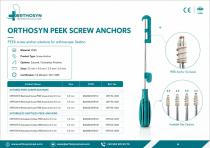 ARTHROSCOPY CATALOG ORTHOSYN 2026-4
