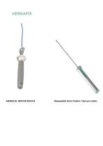 MENISCAL REPAIR SYSTEM VERSAFIX CATALOG-5