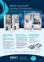 DEKO 260 and DEKO D32 Instrument washer-disinfector benefits-1