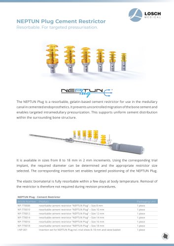 NEPTUN Plug Brochure