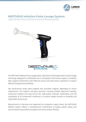 NEPTUNUS eMotion Brochure