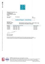 Tear and Puncture Resistance Certificate - 1