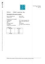 Tear and Puncture Resistance Certificate - 5