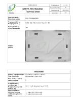 Technical Sheet 1801 - 2