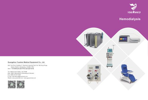 YSENMED Catalog for Hemodialysis