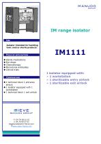 IM range isolator - IM1111-1
