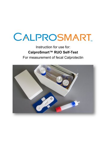 CalproSmart™ RUO Self-Test