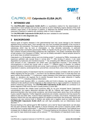 Calprotectin ELISA (ALP)