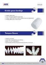 Cotton gauze compress SA13F4416-5S-11