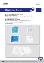 Cotton gauze compress SA13F4416-5S-4