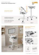 MED01 ＆ MED03 Series-Modular Gas-Lift Medical Carts-3