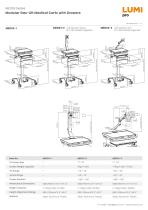 MED01 ＆ MED03 Series-Modular Gas-Lift Medical Carts-6