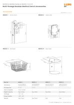 MED05 & MED06 Series & MEA02-1_2_3_4-Multi-Storage Modular Medical Carts & Accessories-5