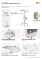 MED09 Series-Multi-Device Compatible Medical Carts-3