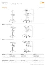 MED09 Series-Multi-Device Compatible Medical Carts-4