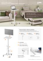 MED13 & MEA03 Series Economy Modular Medical Carts & Accessories-2