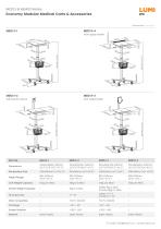 MED13 & MEA03 Series Economy Modular Medical Carts & Accessories-3