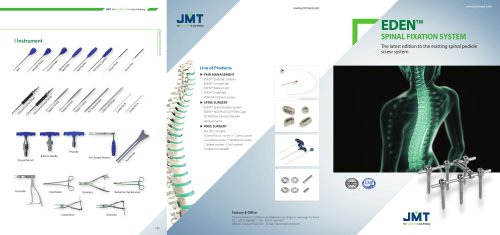 EDEN™ Spinal Fixation System(Pedicle)