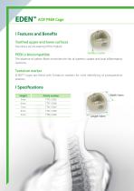 EDEN™ Spinal PLIF/ACIF PEEK Cage System-4
