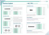 Titanium Implant for ACL/PCL Reconstruction-2