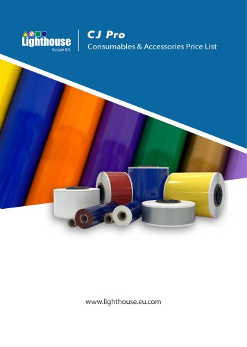 CJ Pro II - Consumables Pricelist