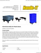 Aluminium Dolly For Plastic Boxes-1