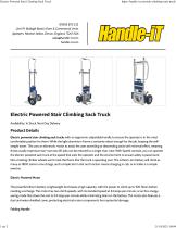 Electric Powered Stair Climbing Sack Truck-1