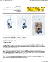 Electric Stair Climber For Wide Loads-1