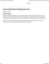 Power Assisted Stair Climbing Sack Truck-3