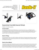 Powered Sack Truck With Powered Tilt Back-1