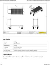 Stainless Steel Bund Trolley with Deadman Brake-2