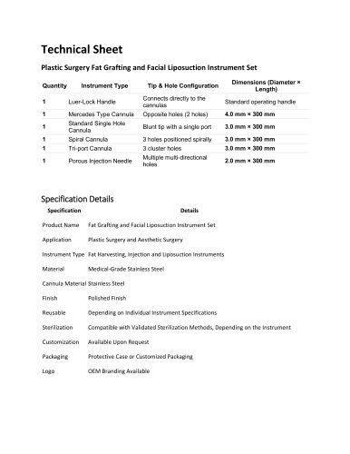General surgery instrument kit BI-001889