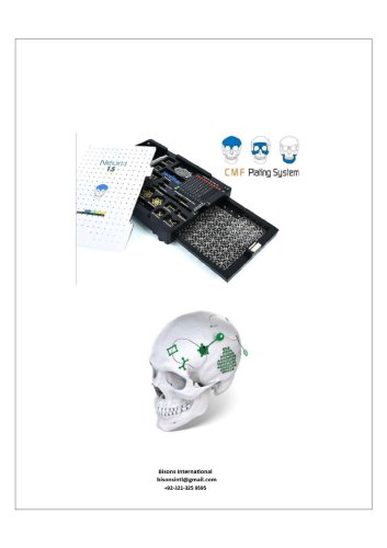 Non-absorbable cranial fixation system BI-001590