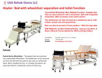 Convertible Wheelchair Bed-1