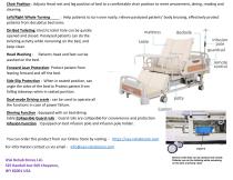 Electric Hospital Bed, Patient Bed, Nursing Bed-2