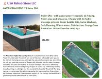 endless pool swim spa, swimming pool treadmill, endless pool treadmill-1