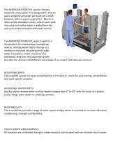 A Under Water Aquatic Treadmill VX-2