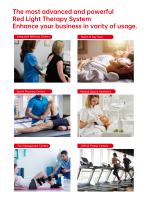 Magique Power Red Led Therapy Bed LUM-R1160-6