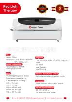 Magique Power Red Led Therapy Bed LUM-R5500-4
