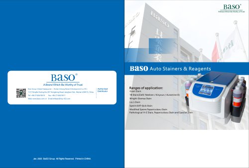 Baso Auto Stainers& Staining Solutions
