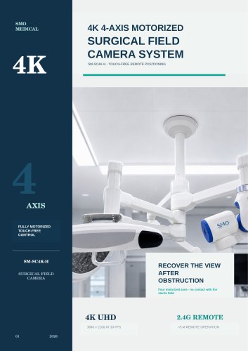 4K 4-Axis Motorized Surgical Field Camera System