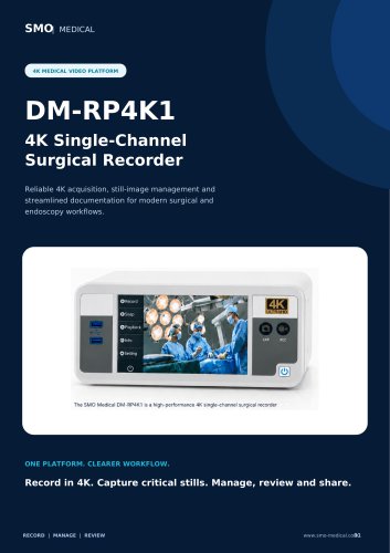 DM-RP4K1_4K_Single_Channel_Surgical_Recorder_Brochure_EN