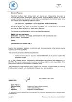 Déclaration de conformité UE pour Dia-Band Night And Day Enfants-2