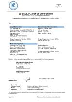 Déclaration de conformité UE pour Dia-Style Medtronic Guardian Enlite-1