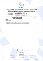 Certificato UE del Sistema di Gestione della Qualità EU Quality Management System Certificate-5
