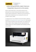 Labthink C860 Integrated Residue on Ignition Testing System: Bringing Residue Testing into the Era of Full Automation-1