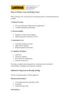 Loss on Drying (LOD) Test - Method, Pharmacopoeia Standards and Labthink Automated LOD Systems-5